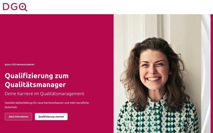 Screenshot του qualifizierung-qualitaetsmanager.de