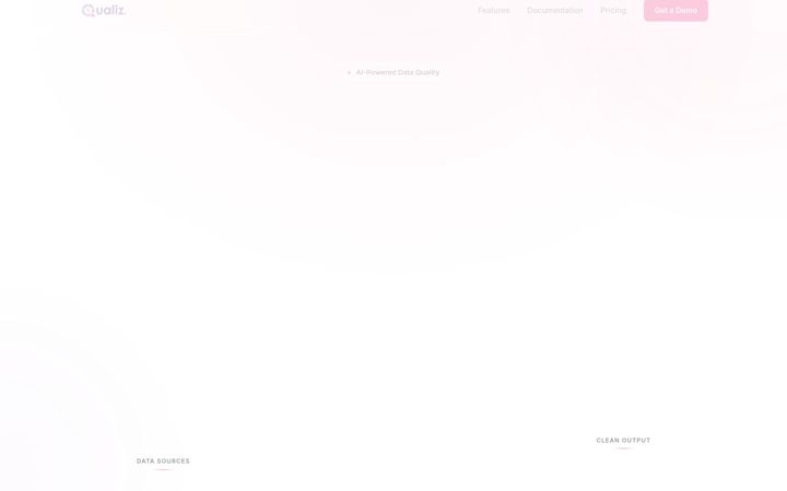 Screenshot ta' qualiz.io