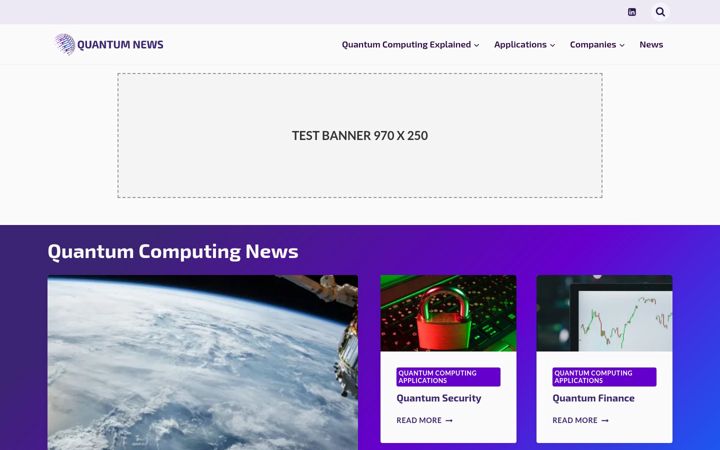 Screenshot ta' quantum-news.com