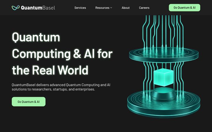 Screenshot of quantumbasel.com