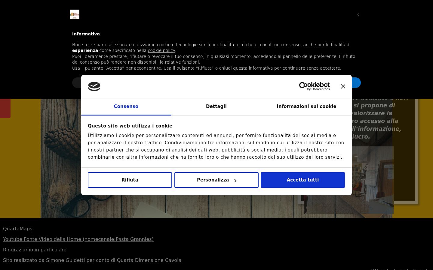 Zrzut ekranu banera zgody wyświetlanego przed jakąkolwiek interakcją