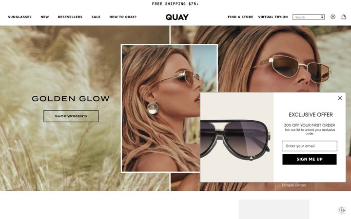 Screenshot of quayaustralia.com.au