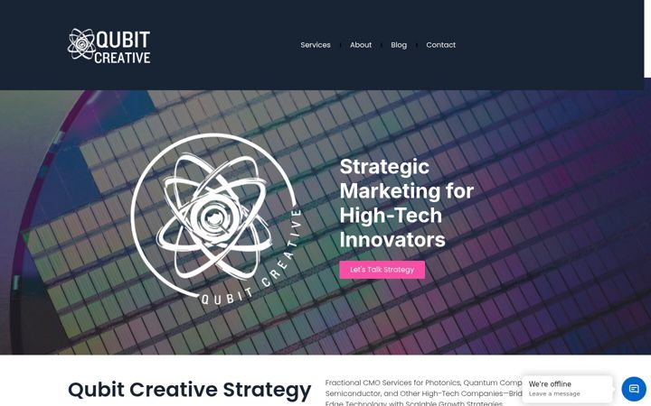 Képernyőkép: qubitcreativestrategy.com