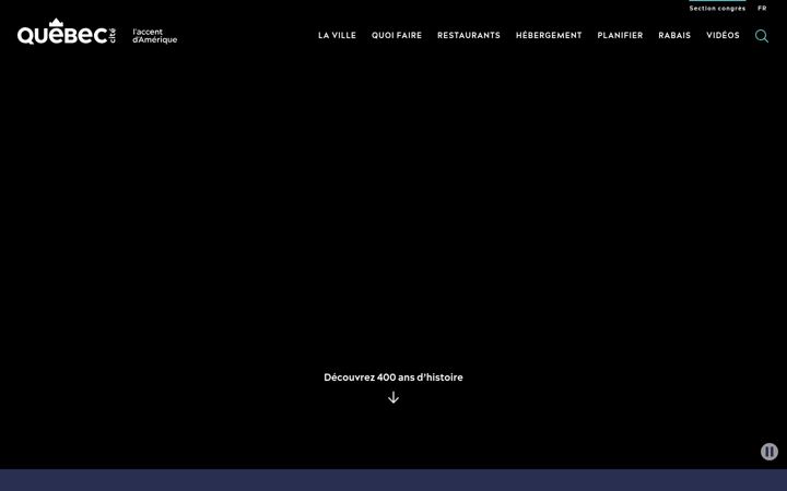 Screenshot of quebec-cite.com