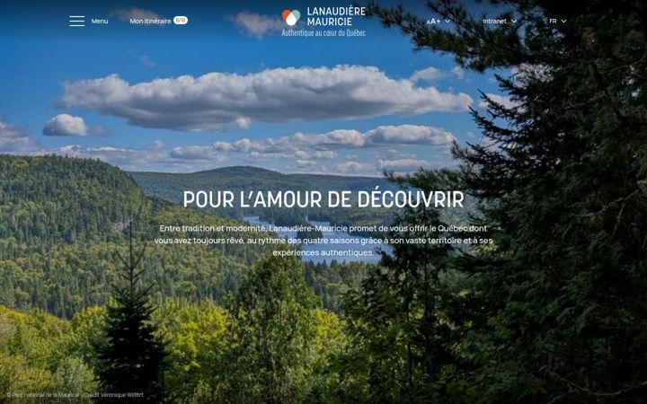 Screenshot of quebecauthentique.com