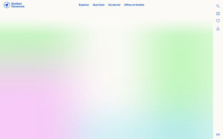 Screenshot of quebecvacances.com