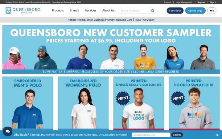 Screenshot of queensboro.com