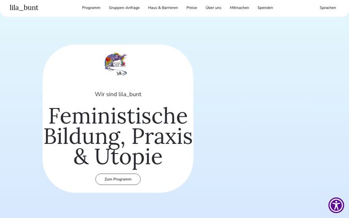 Screenshot of queerfem-zuelpich.de