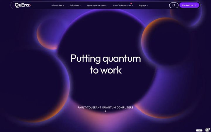 Screenshot of quera.com