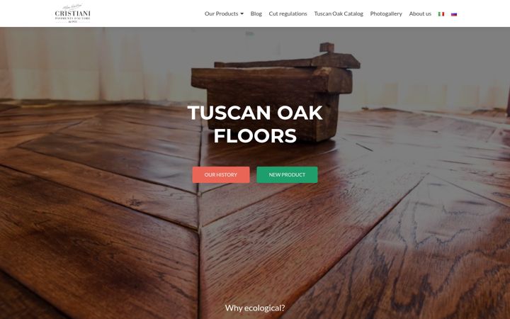 Screenshot of querciatoscana.it