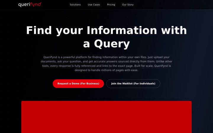 Zrzut ekranu querifynd.com