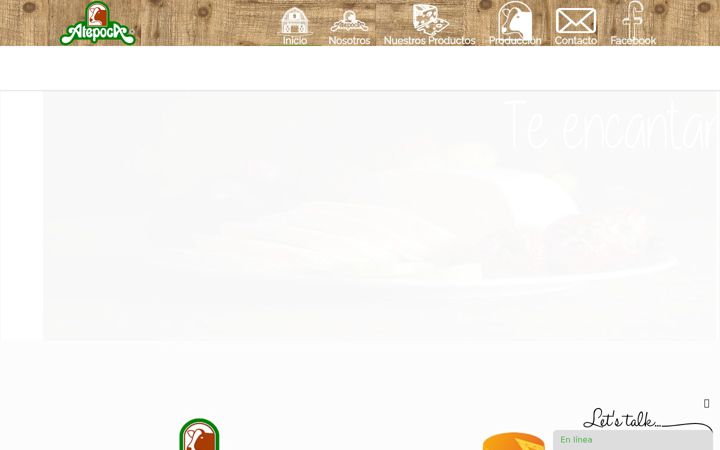 Screenshot of quesosatepoca.com.mx