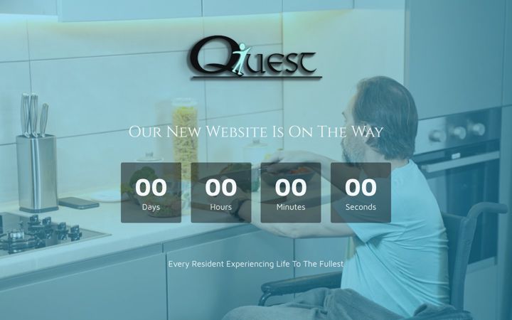 Screenshot of questsociety.ca