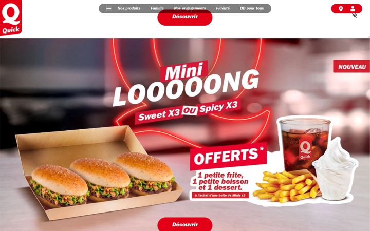 Screenshot of quick.fr