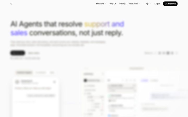 Screenshot of quickchat.ai