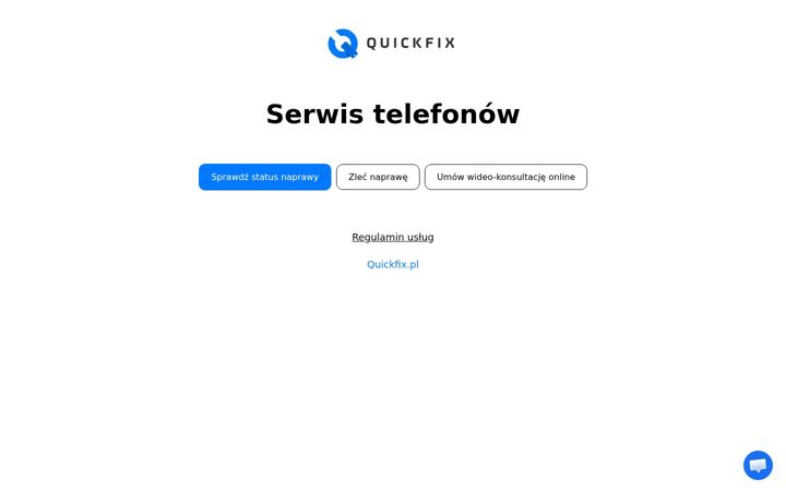 Skjámynd af quickfix.pl