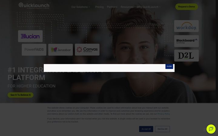Képernyőkép: quicklaunch.io