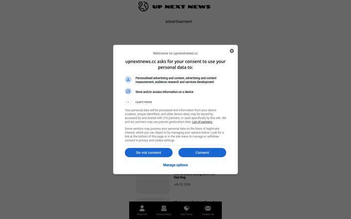 Screenshot of quickupdates.cc