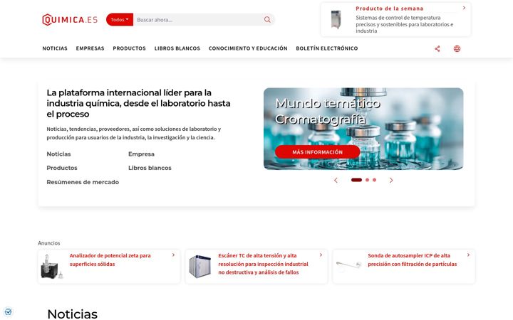 Screenshot of quimica.es