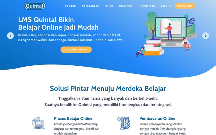 Zrzut ekranu quintal.id