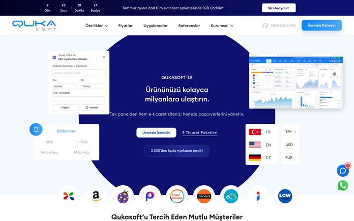 Screenshot of qukasoft.com