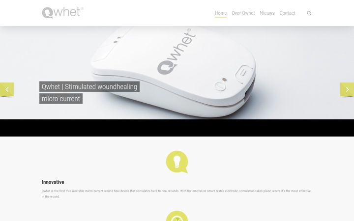 Screenshot of qwhet.com