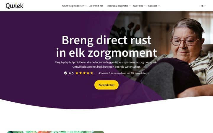 Kuvakaappaus sivustosta qwiek.eu