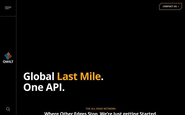 Screenshot of qwilt.com