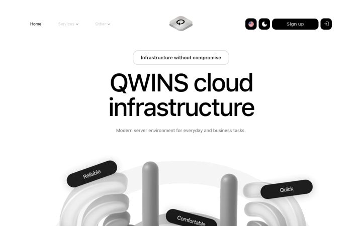 Screenshot ta' qwins.co