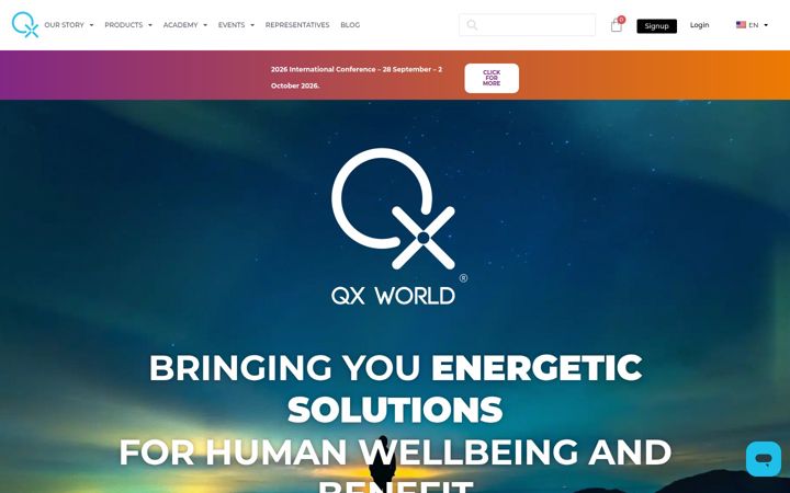 Ekrano kopija qxworld.eu