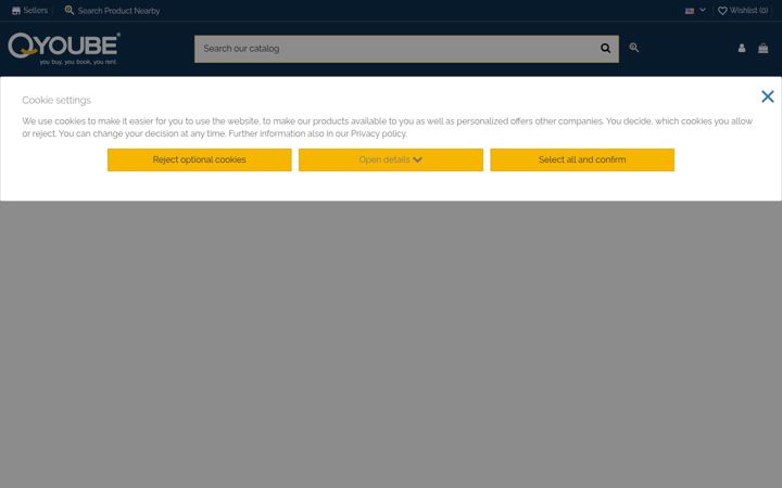 Screenshot of qyoube.com