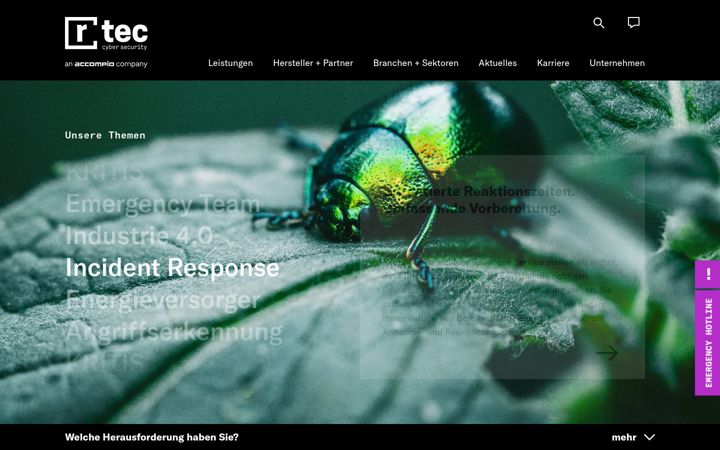 Screenshot of r-tec.net