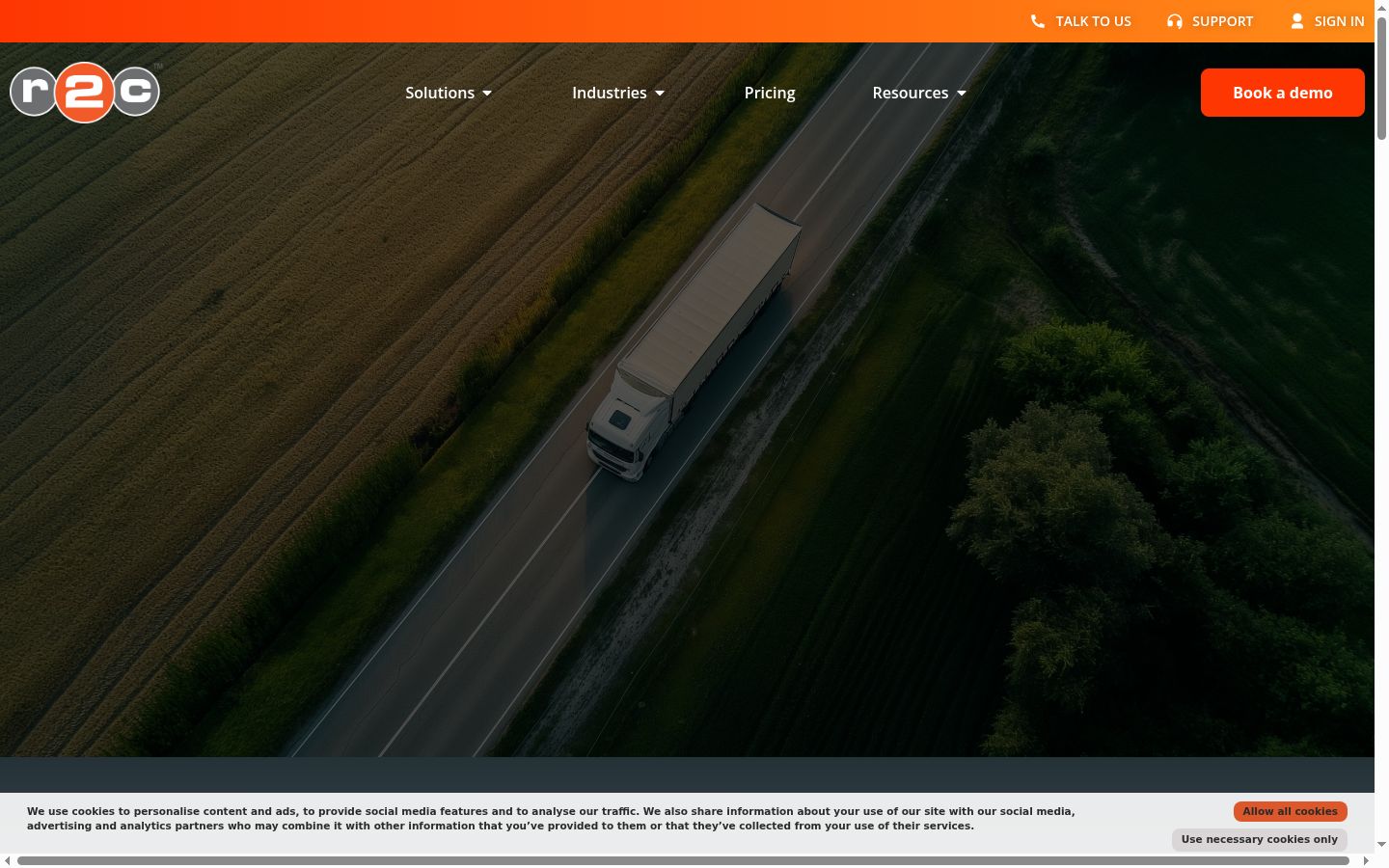 Screenshot des Einwilligungsbanners vor jeglicher Interaktion