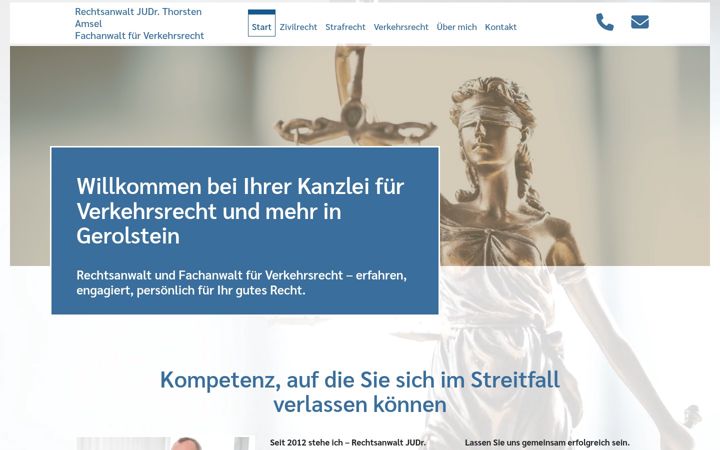 Screenshot of ra-amsel.de