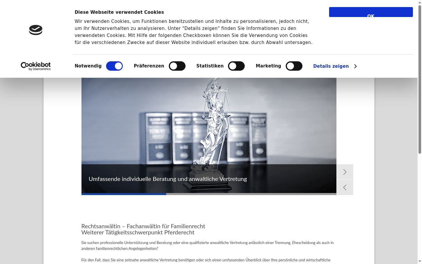 Screenshot tal-banner tal-kunsens muri qabel kwalunkwe interazzjoni