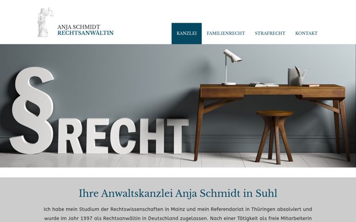 Screenshot of ra-schmidt-suhl.de
