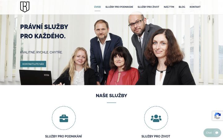 Ekrānuzņēmums no rabas-advokati.cz