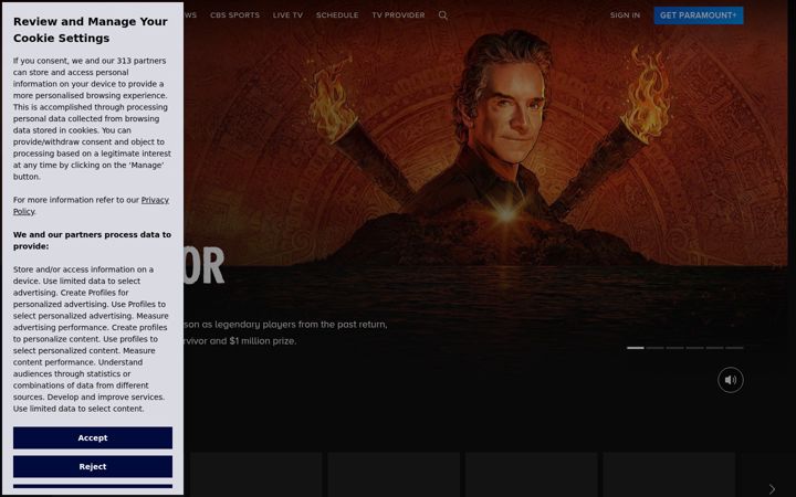 Screenshot of rachaelrayshow.com