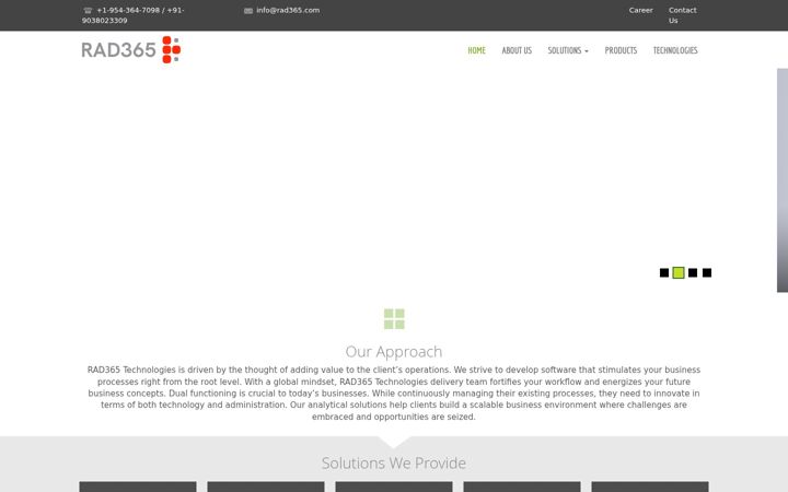 Képernyőkép: rad365tech.com