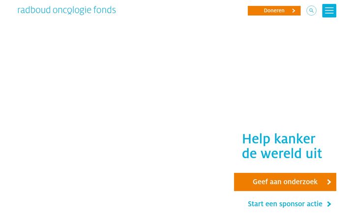 Screenshot of radboudoncologiefonds.nl
