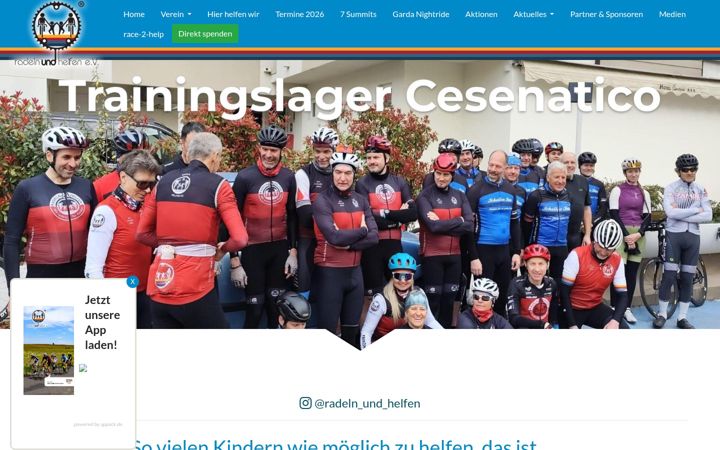 Posnetek zaslona radelnundhelfen.de