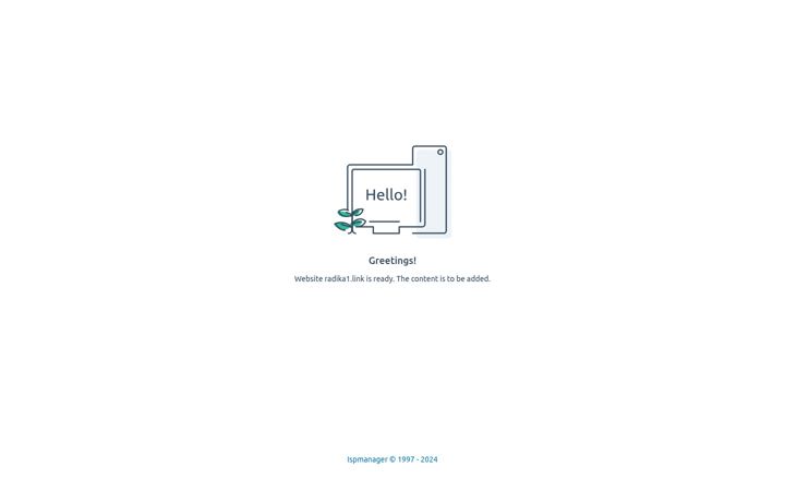 Screenshot of radika1.link