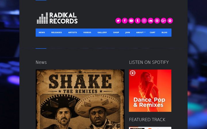 Screenshot of radikal.com