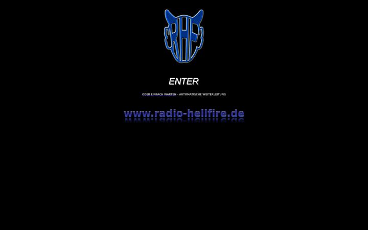 Screenshot ta' radio-hellfire.de