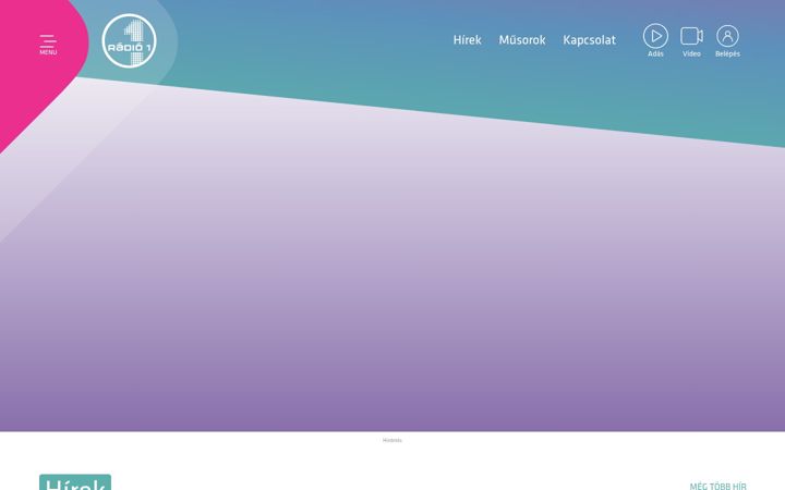 Képernyőkép: radio1.hu