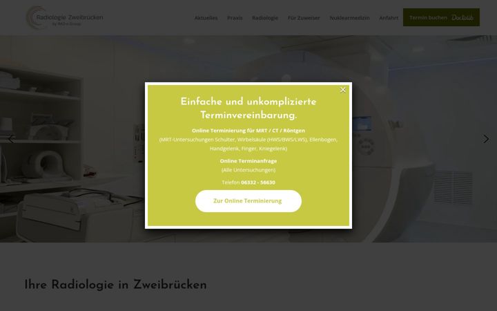 Képernyőkép: radiologie-zweibruecken.de