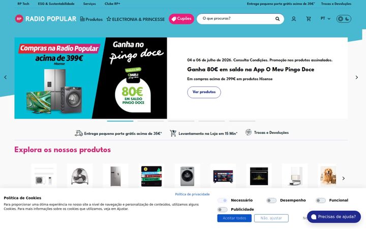 Screenshot of radiopopular.pt
