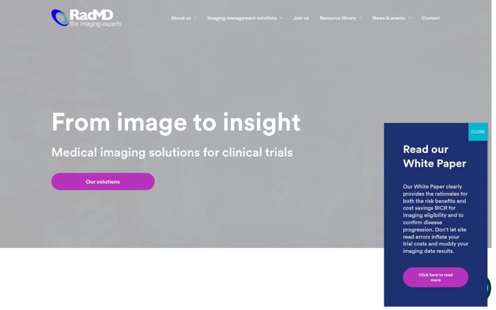 Zrzut ekranu radmdimaging.com