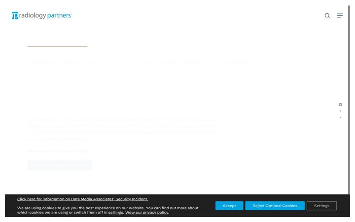 Screenshot of radpartners.com