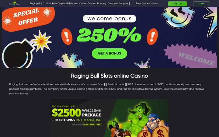 Screenshot of ragingbullaustralia.com